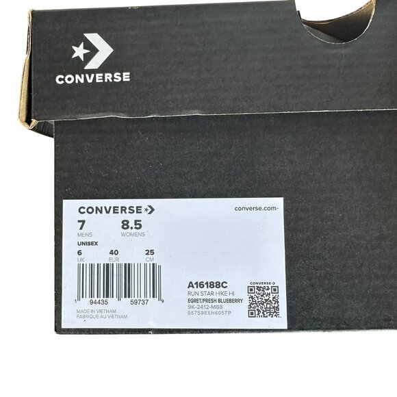 ⭐Converse Run Star Hike Hi Platform Color Pop Size 7 Mens Shoes Sneakers A16188C - Picture 8 of 9
